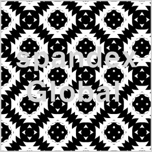 Abstract Black and White Pattern